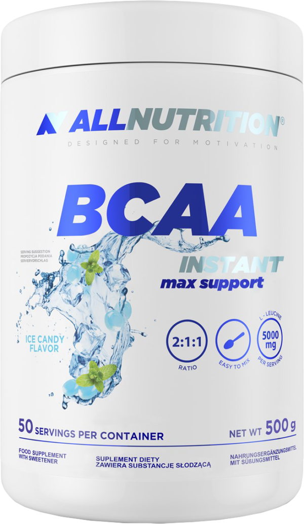 ALLNUTRITION BCAA Max Support Instant 500 g mango-ostružiny