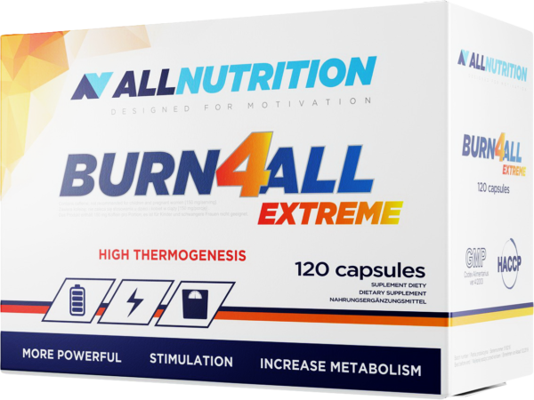 ALLNUTRITION Burn4All Extreme 120 kapslí