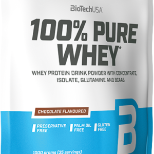 BioTech USA 100% Pure Whey 1000 g slaný karamel