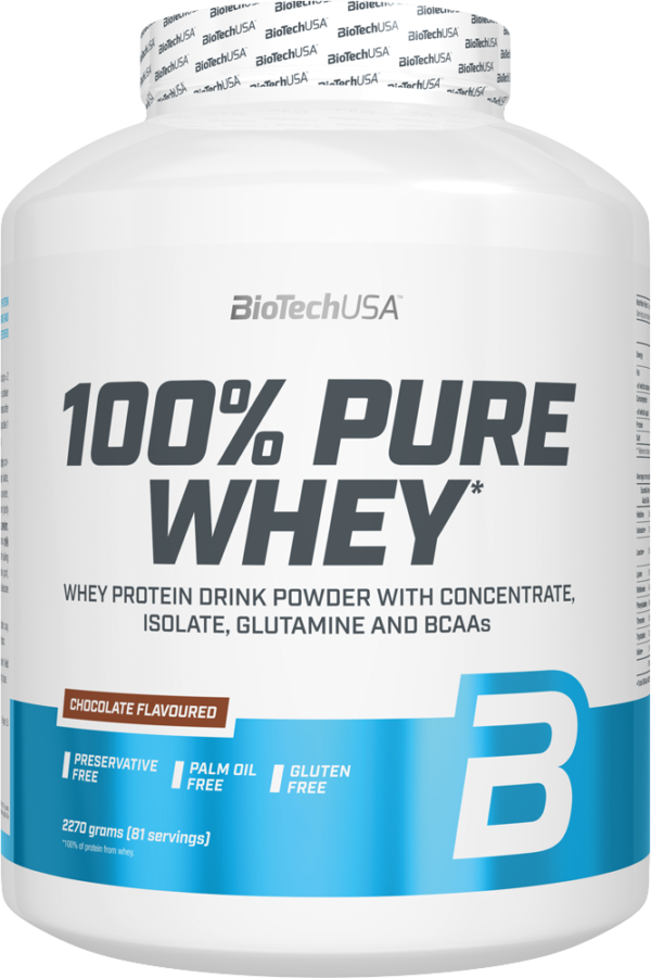 BioTech USA 100% Pure Whey 2270 g slaný karamel