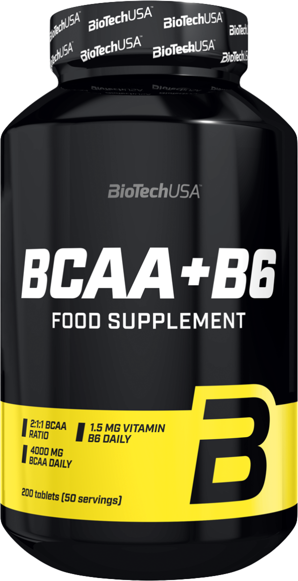 BioTech USA BCAA + B6 200 tablet