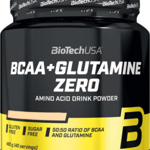 BioTech USA BCAA + Glutamine Zero 480 g pomeranč