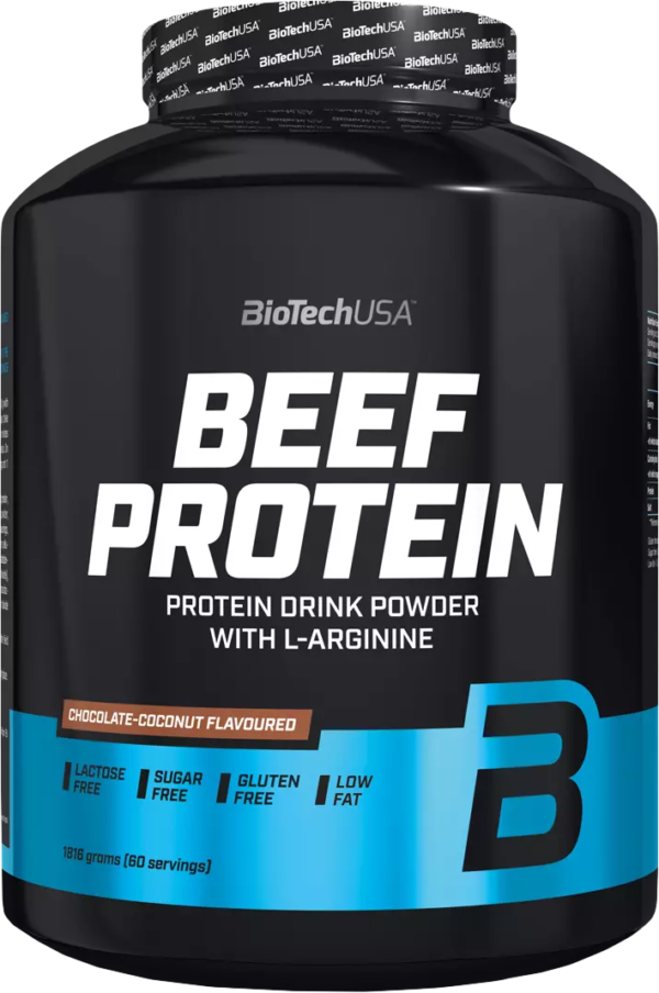 BioTech USA Beef Protein 1816 g skořice-vanilka