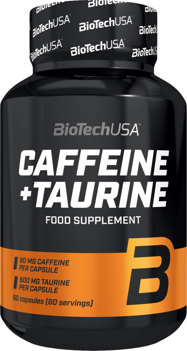 BioTech USA Caffeine + Taurine 60 kapslí