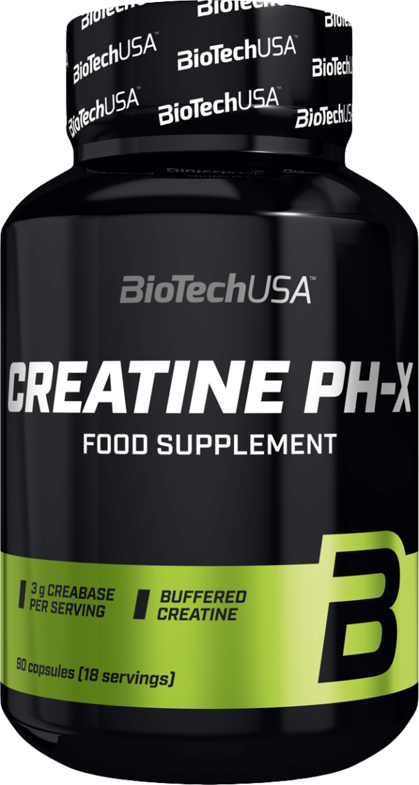 BioTech USA Creatine pH-X 90 kapslí