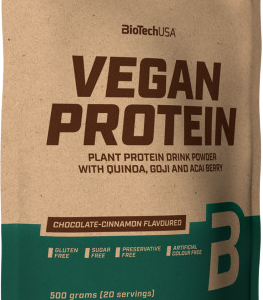 BioTech USA Vegan Protein 500 g vanilkový cookie