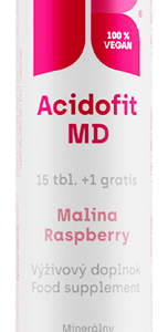 Kompava AcidoFit MD 16 tablet pomeranč-limetka