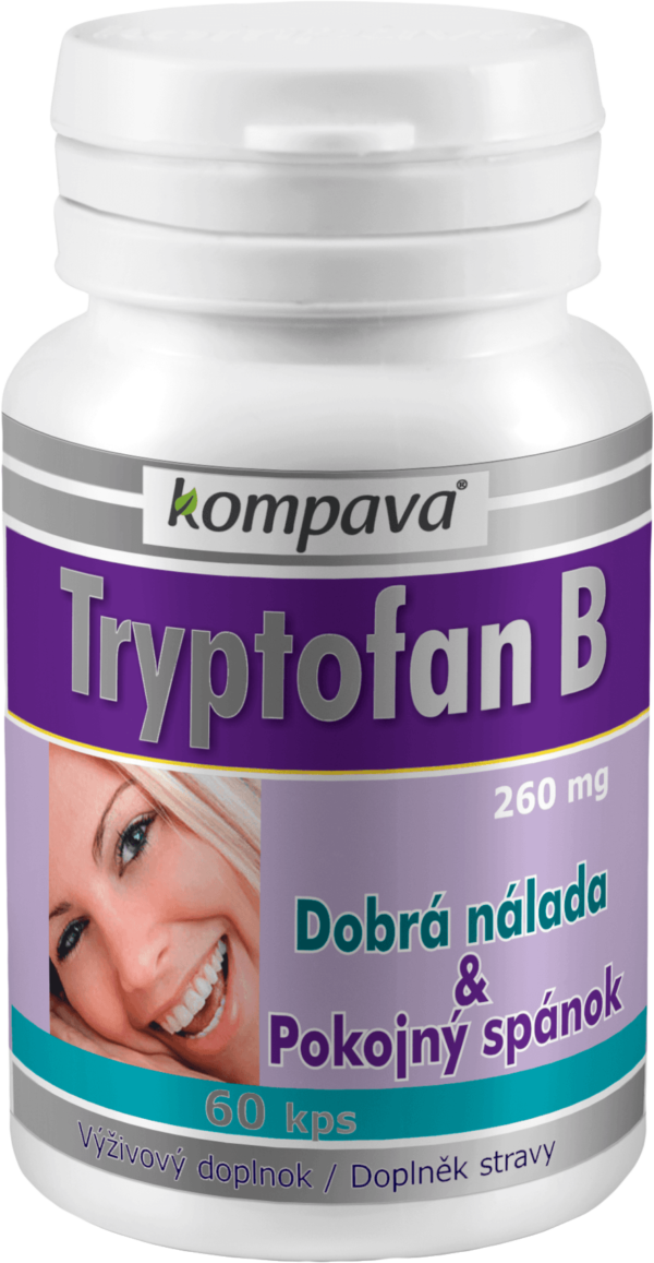 Kompava Tryptophan B+ 60 kapslí