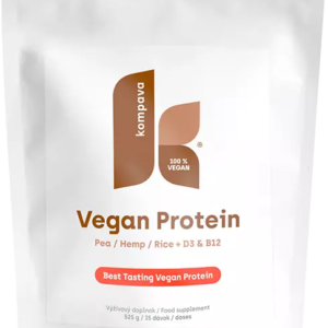 Kompava Vegan Protein 525 g čokoláda-skořice