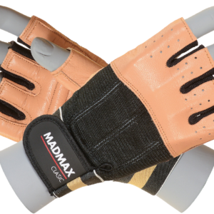 MadMax Rukavice Clasic Natural Brown MFG-248B 1 pár M