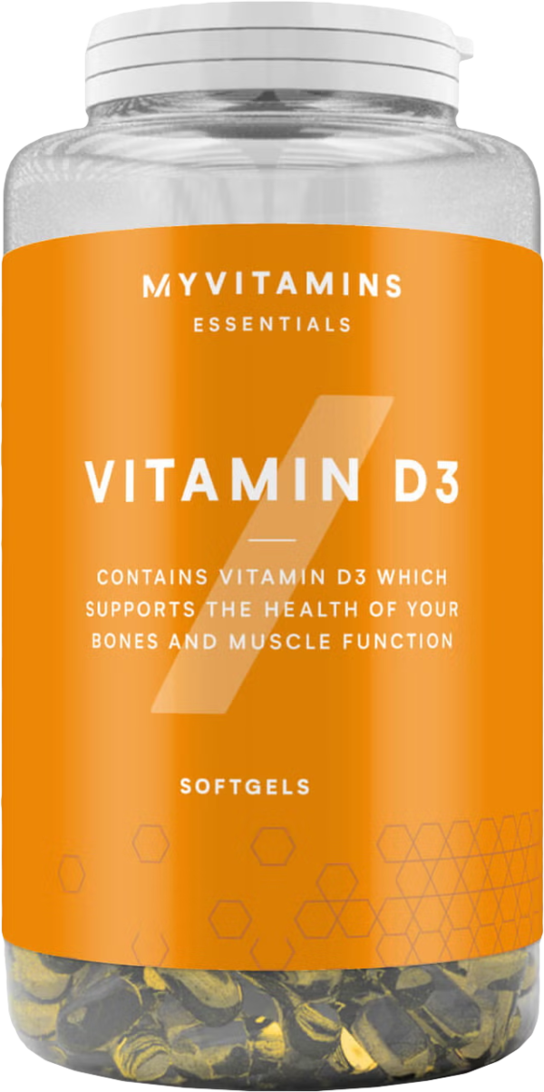 MyProtein MyVitamins Vitamin D3 180 kapslí