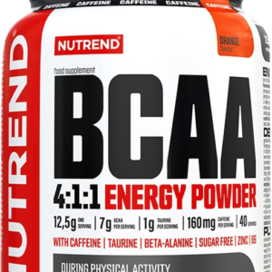 Nutrend BCAA 4:1:1 Energy Powder 500 g pomeranč