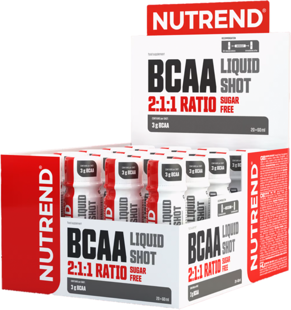 Nutrend BCAA Liquid Shot BOX 20 x 60 ml