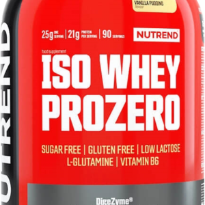 Nutrend Iso Whey Prozero 2250 g jahodový cheesecake