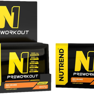 Nutrend N1 Pre-Workout 10 x 17 g tropical candy