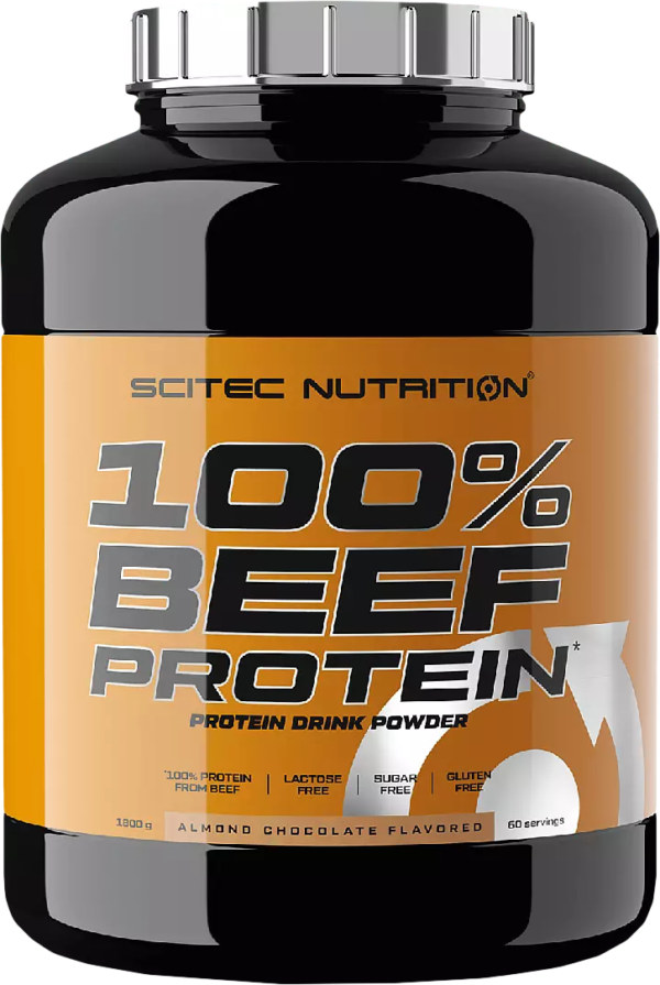 Scitec Nutrition 100% Beef Protein 1800 g mandle-čokoláda