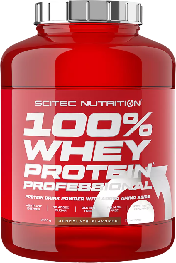 Scitec Nutrition 100% Whey Protein Professional 2350 g vanilka-lesní ovoce