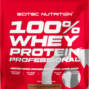 Scitec Nutrition 100% Whey Protein Professional 500 g vanilka-lesní ovoce