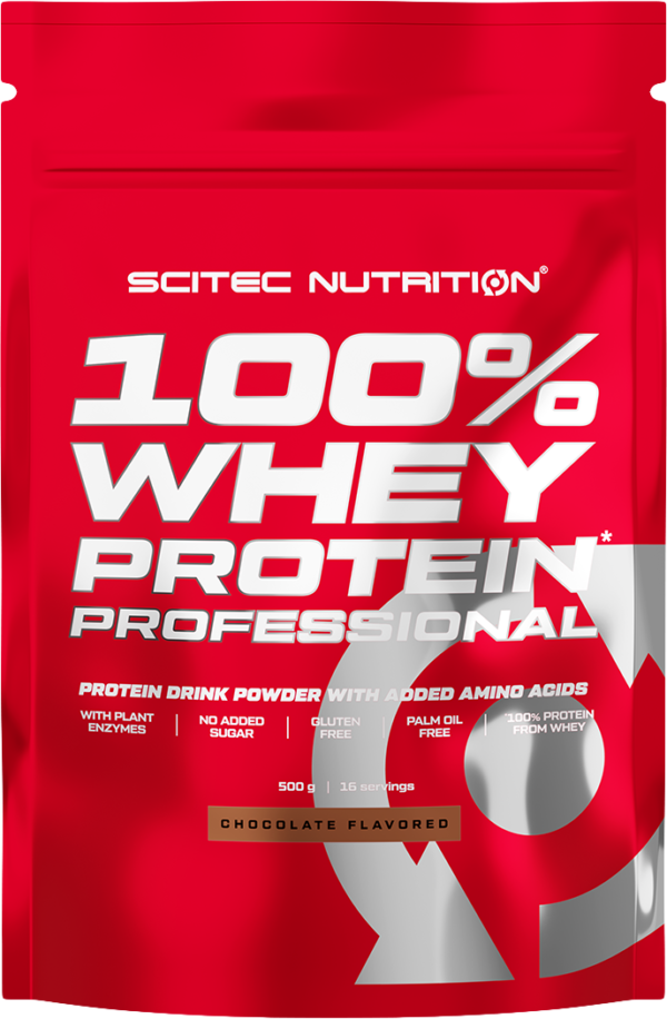 Scitec Nutrition 100% Whey Protein Professional 500 g vanilka-lesní ovoce