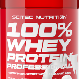 Scitec Nutrition 100% Whey Protein Professional 920 g vanilka-lesní ovoce