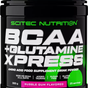 Scitec Nutrition BCAA + Glutamine Xpress 300 g zelené jablko