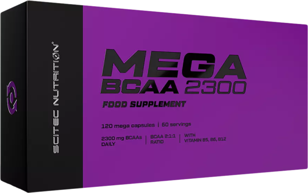 Scitec Nutrition Mega BCAA 2300 120 kapslí