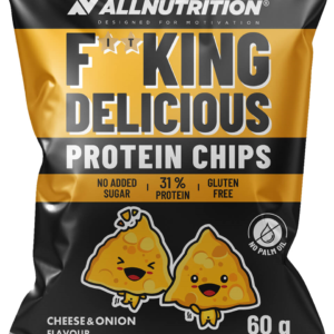 ALLNUTRITION F**king Delicious Protein Chips 60 g sýr-cibule