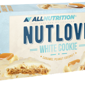 ALLNUTRITION NUTLOVE White Cookie 128 g karamel-arašíd-kokos