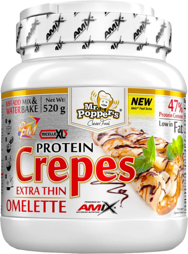 Amix Mr. Popper´s Protein Crepes 520 g natural