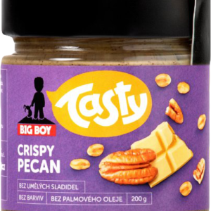 Big Boy Crispy Pecan 200 g arašídy-pekanové ořechy-bílá čokoláda