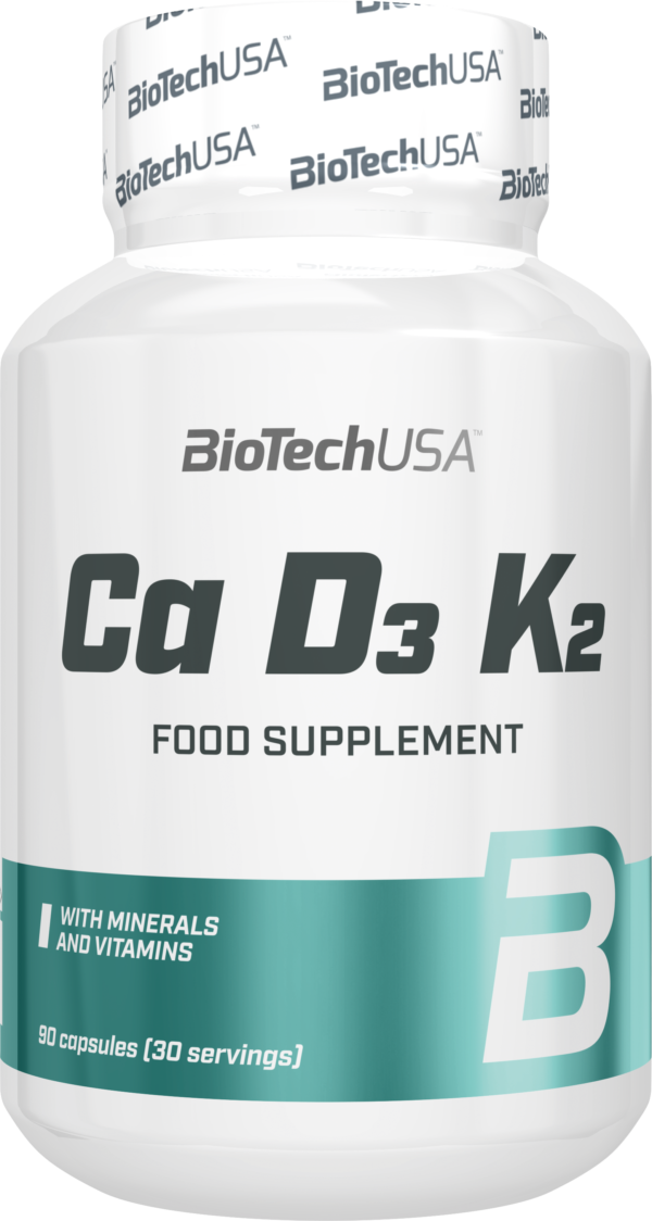 BioTech USA Ca D3 K2 90 kapslí