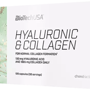 BioTech USA Hyaluronic & Collagen 120 kapslí