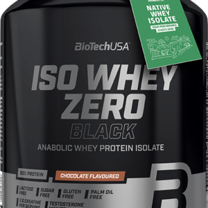 BioTech USA Iso Whey Zero Black 2270 g jahoda