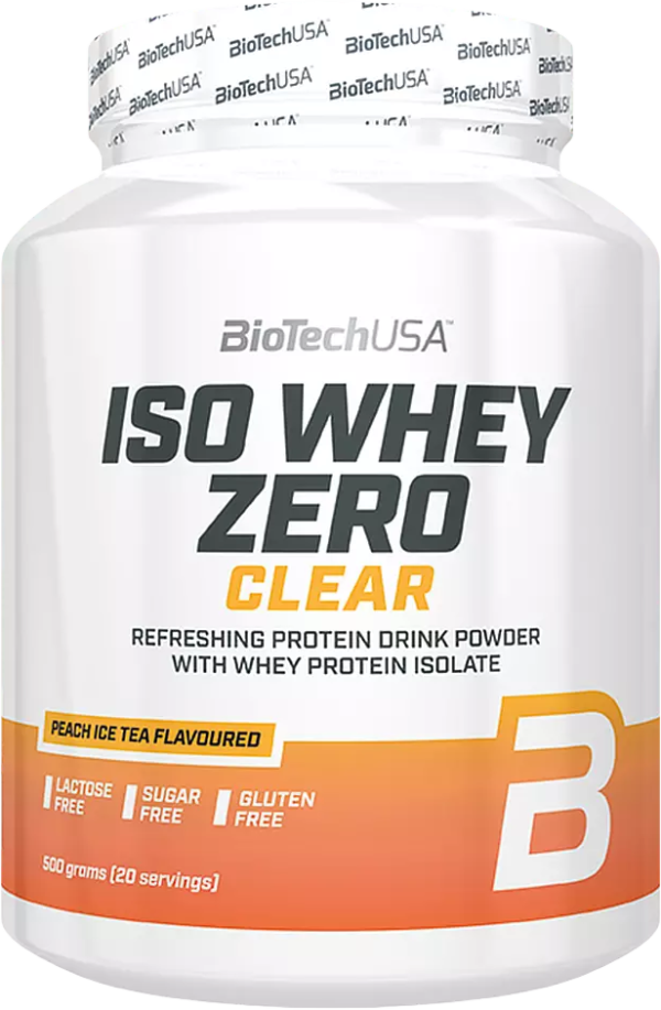 BioTech USA Iso Whey Zero Clear 500 g tropické ovoce