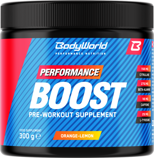 BodyWorld Boost 300 g pomeranč-citron