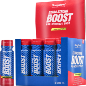 BodyWorld Boost Shot 12 x 80 ml citron-grep