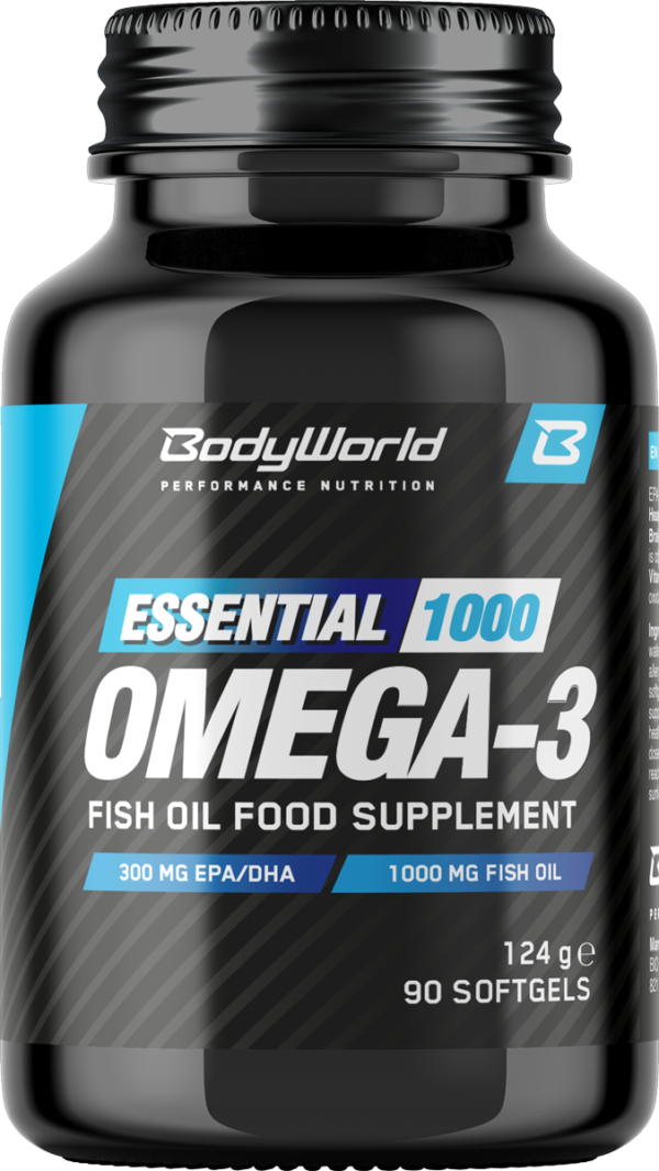 BodyWorld Essential Omega-3 1000 mg 90 kapslí