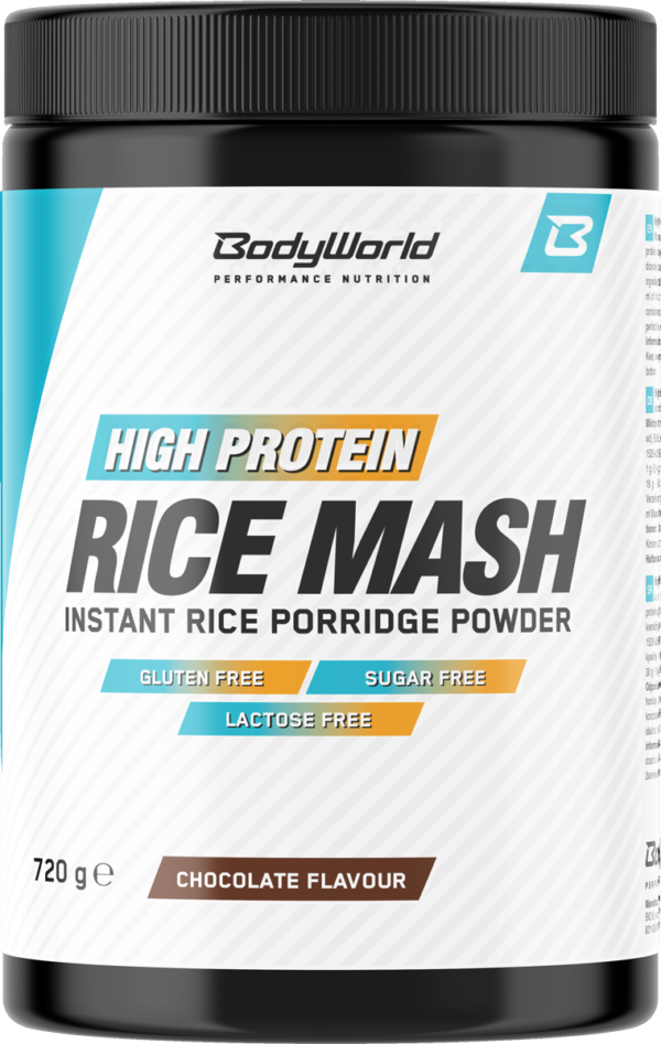 BodyWorld High Protein Rice Mash 720 g natural