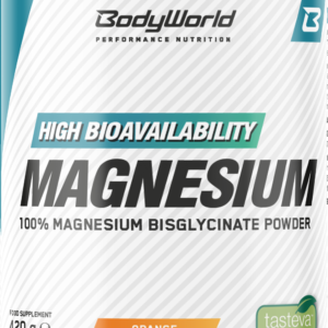 BodyWorld Magnesium Bisglycinate 420 g pomeranč