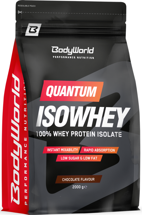 BodyWorld Quantum IsoWhey 2000 g vanilka