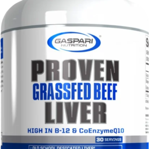 Gaspari Nutrition Proven Grassfed Beef Liver 120 kapslí