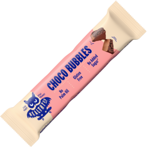 HealthyCo Choco Bubbles Bar 30 g mléčná čokoláda