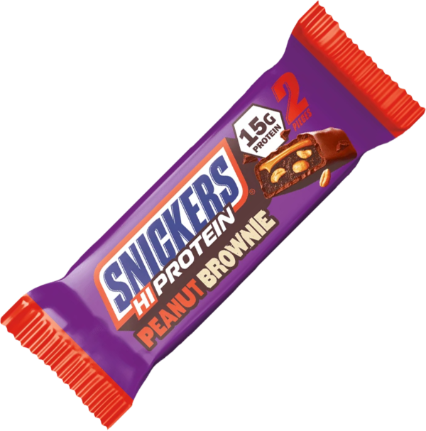 Mars Snickers Peanut Brownie HiProtein Bar 50 g Snickers Peanut Brownie