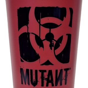 Mutant Jumbo Stadium Cup 600 ml červená-černá