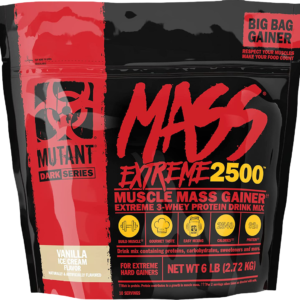 Mutant Mass XXXtreme 2500 2720 g vanilková zmrzlina