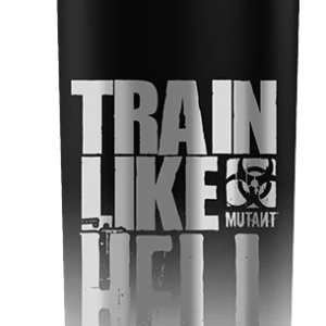 Mutant Train Like Hell Shaker Bottle 700 ml stříbrno-černá