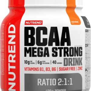 Nutrend BCAA Mega Strong Drink 400 g pomeranč