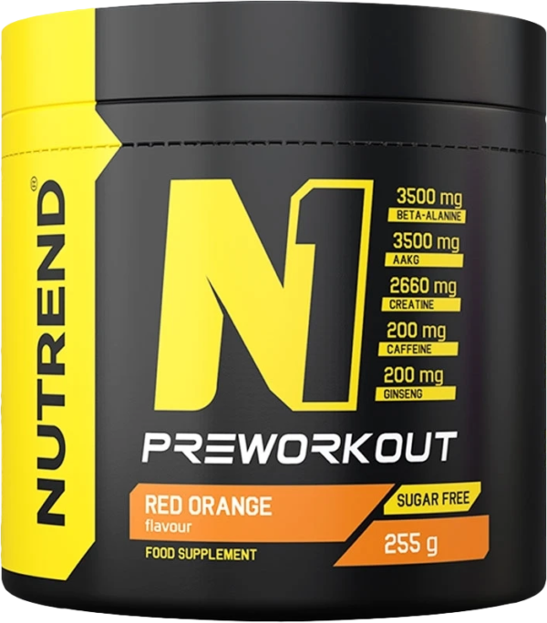 Nutrend N1 Pre-Workout 255 g tropical candy