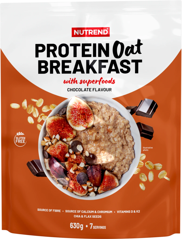 Nutrend Protein Oat Breakfast 630 g čokoláda