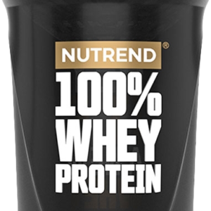 Nutrend Šejkr Nutrend 100% Whey 600 ml průhledná černá